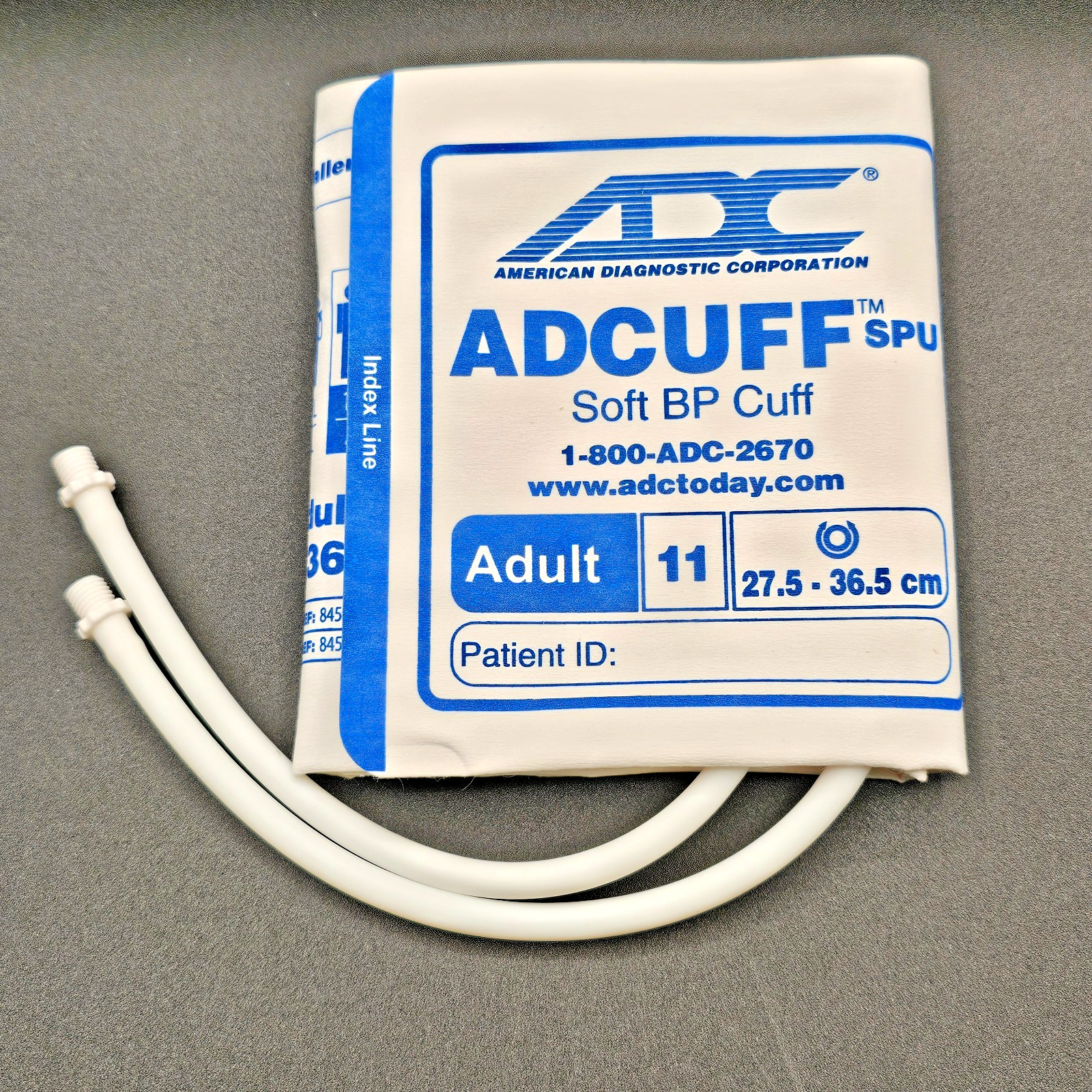 ADC ADCUFF SPU Adult Size 11 (27.5–36.5 cm) 2-Tube Navy – Lot of 5 – NEW Sealed