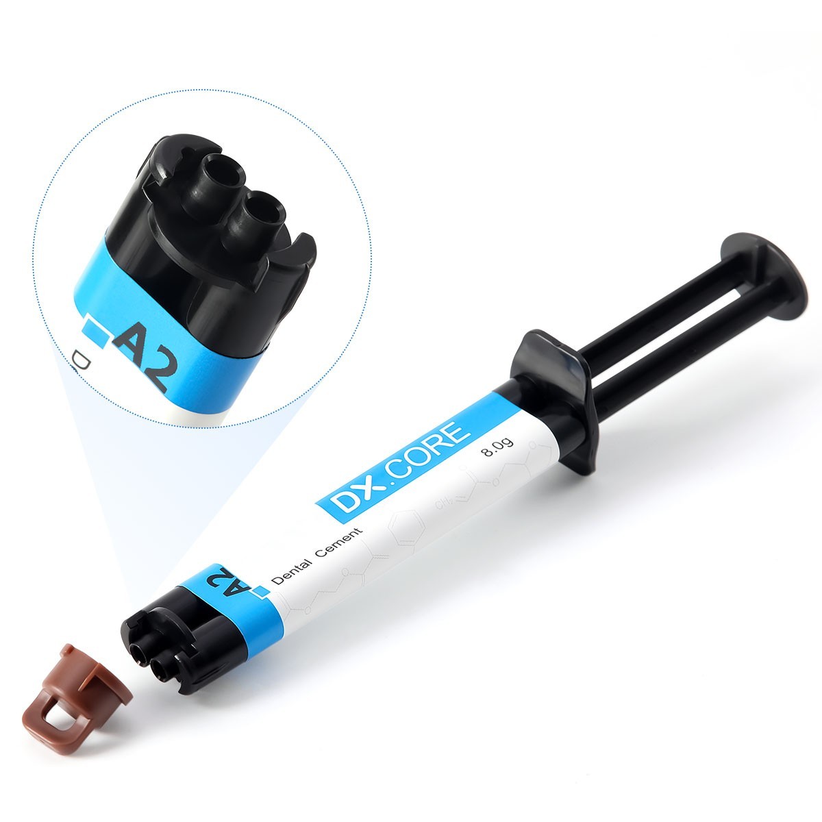 1 PC DX.CORE Dental Dentex Dual Cure Composite Resin Core Build Up A2