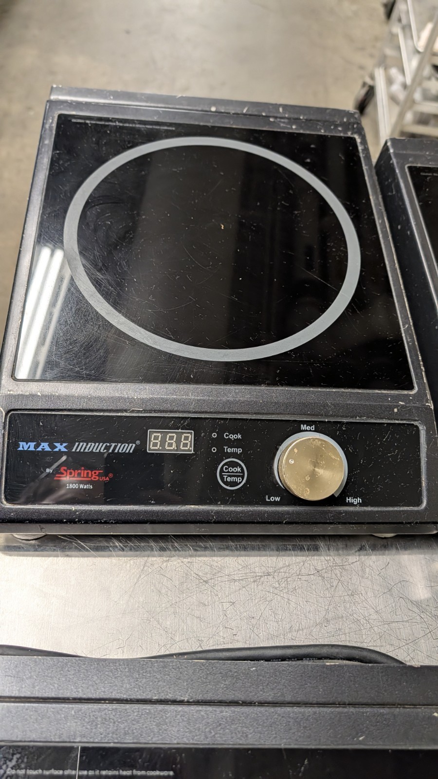 Spring USA SM-181C MAX Induction Cook and Hold Induction Range – 110-120V, 1800W