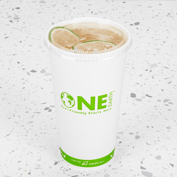 Karat Earth 32oz Eco-Friendly Paper Cold Cups (104.5mm), Generic Print – 600 pcs