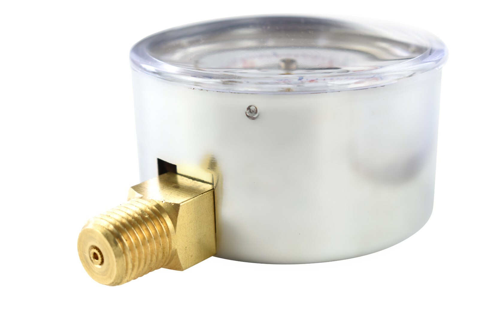 2-1/2″ Capsule Diaphragm Pressure Gauge 10 PSI 1/4″ NPT Low Mnt, Adjustable Zero