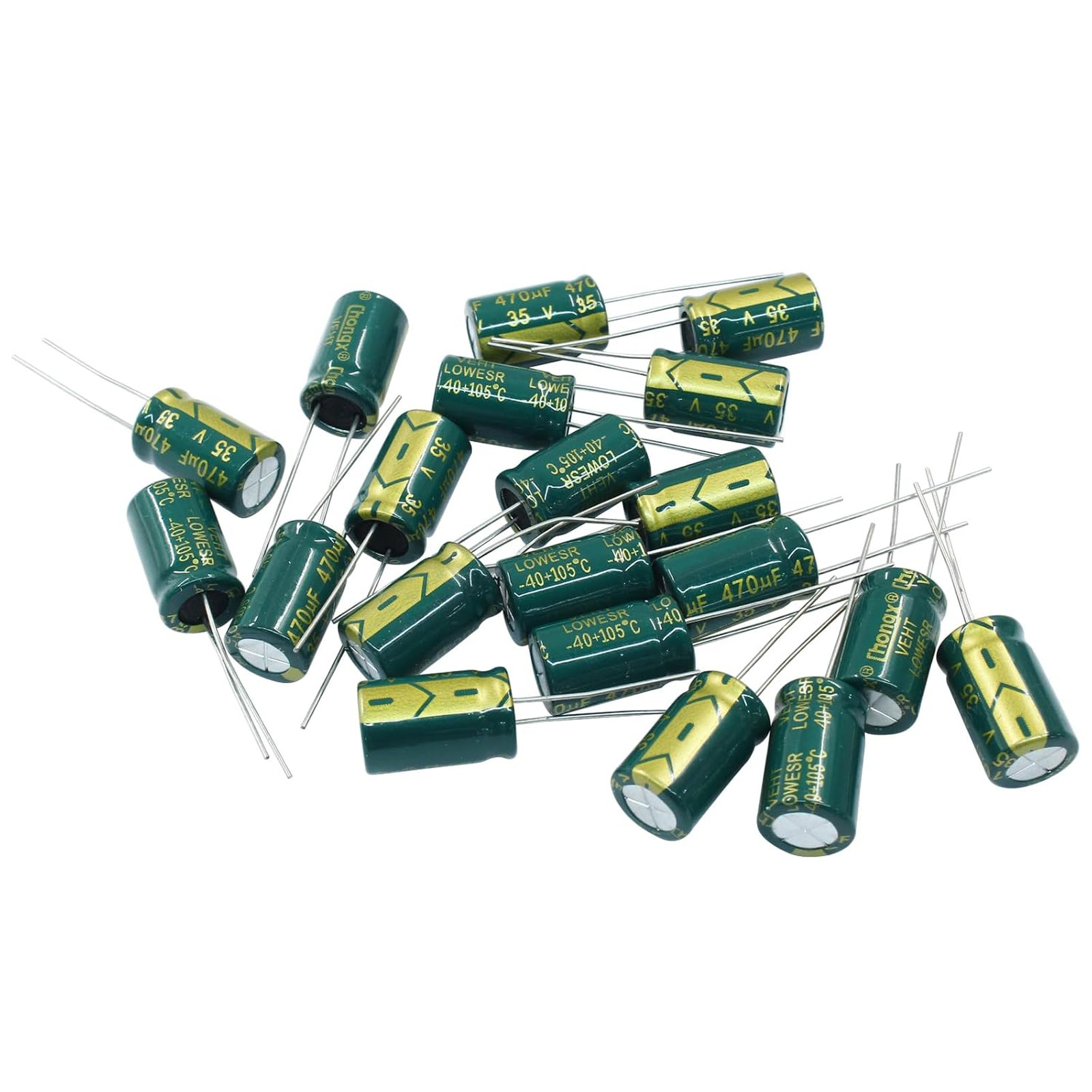 Electrolytic Capacitor 470uf 35V High Frequency Aluminum 10x17mm for TV LCD
