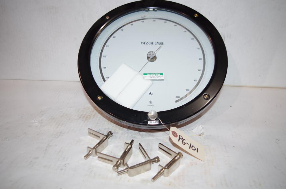 NAGANO KEIKI PRECISION PRESSURE GAUGE 0-1 000 kPa NEW! code-PG101