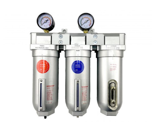 3/4″ NPT 3 Stages Filter Coalescing Desiccant Dryer System w/ Auto Drain