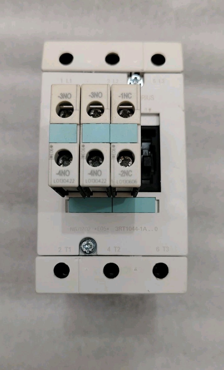 SIEMENS SIRIUS 3RT1044-1A…0 3POLE 100A CONTACTOR FREE FAST SHIPPING FEDEEX
