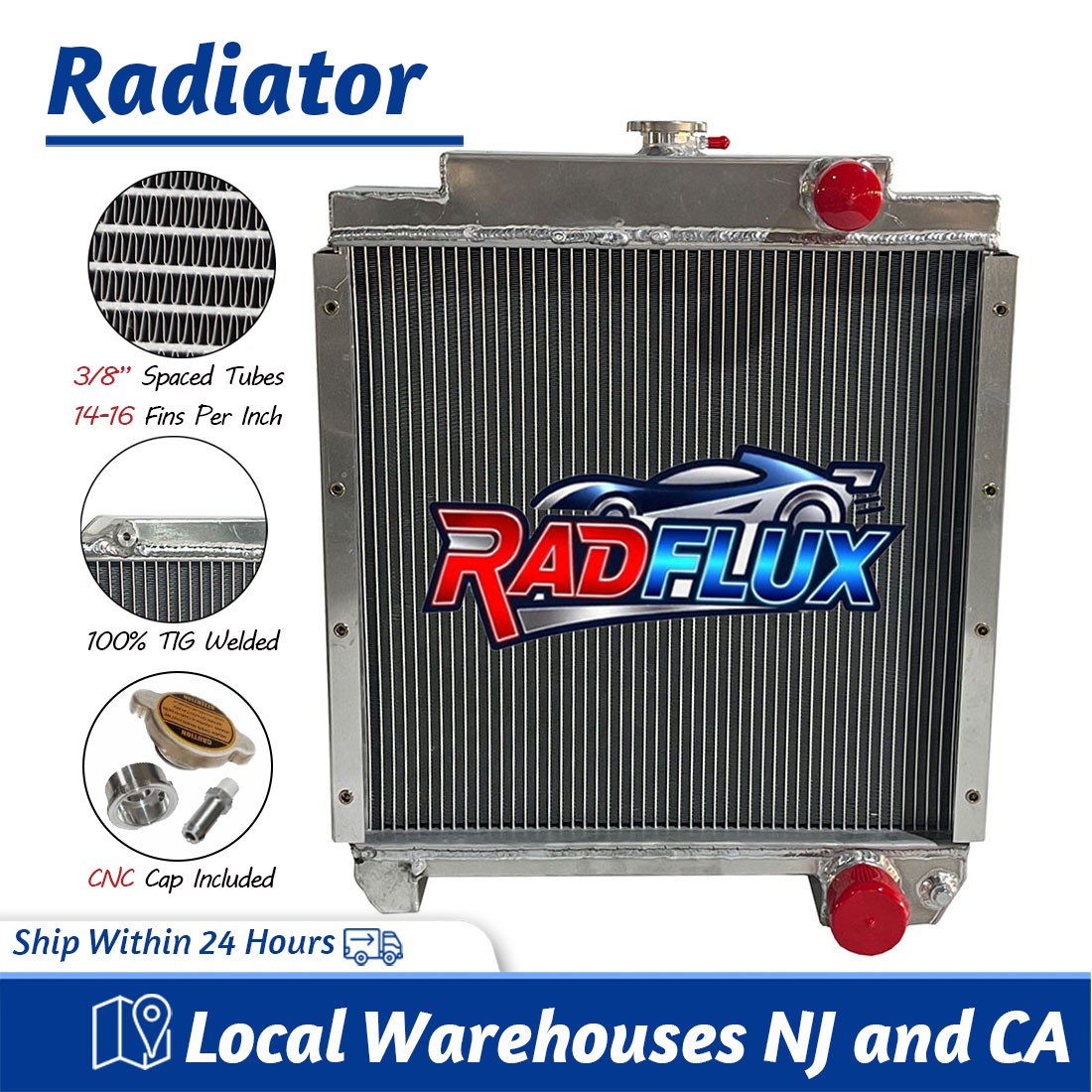 #104753A1 Radiator Fits Case IH International 5120/5130/5140/5220/5230 Manual