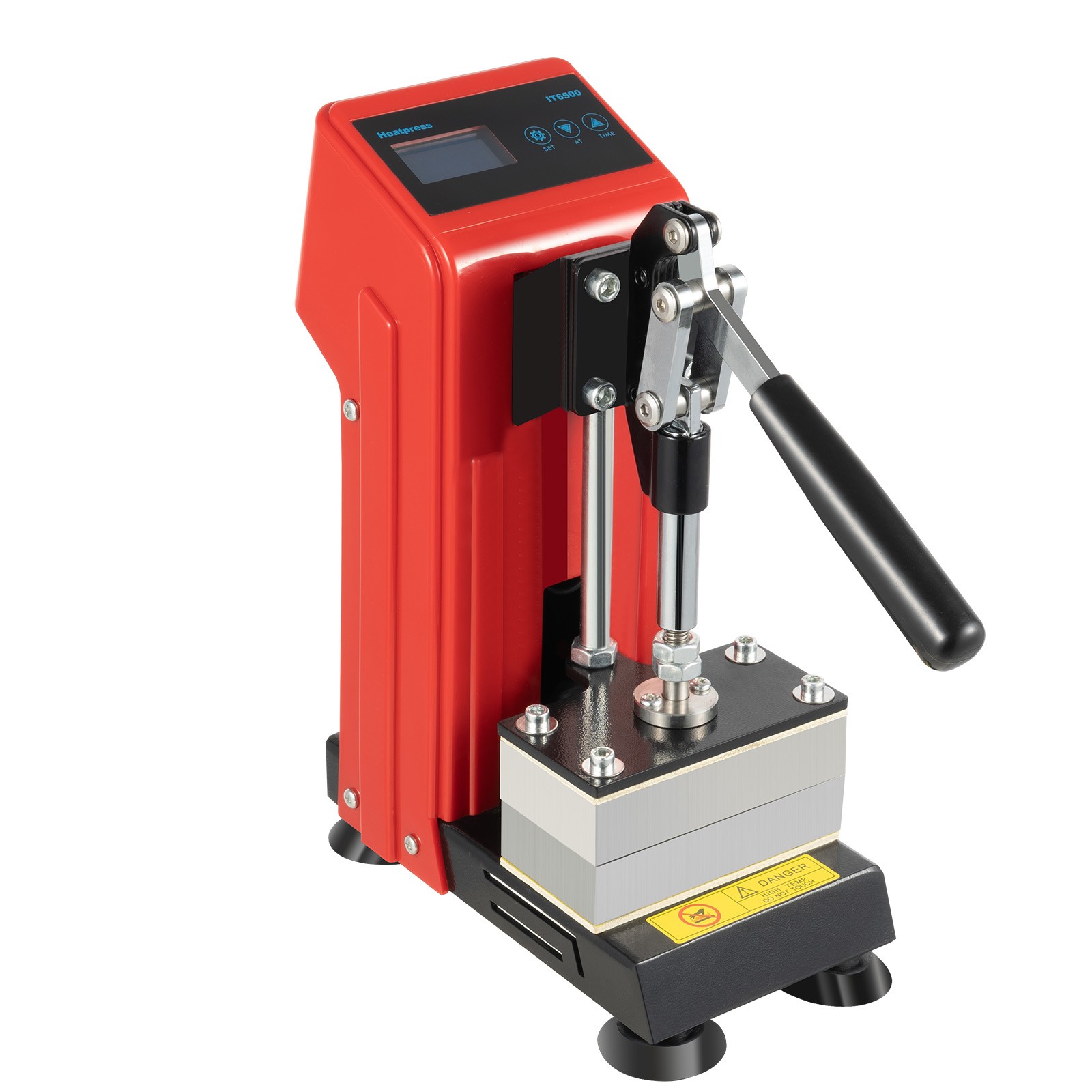 Heat Press Machine 900W Mini Manual Heat Presser Heavy Duty Hot Press Stamping