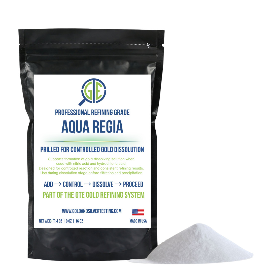 Scrap Gold Recovery Kit Sodium Metabisulfite Urea Aqua Regia Stannous Chloride