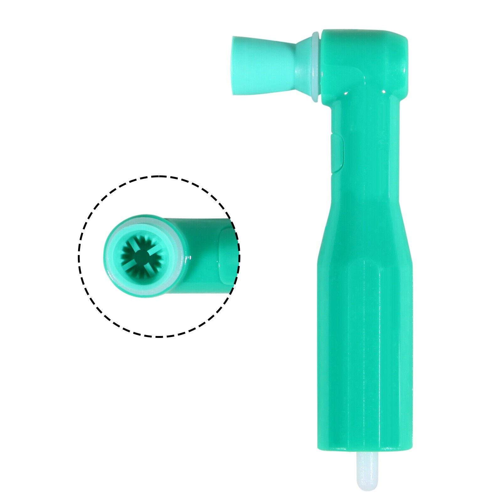 100 pcs / bag Disposable Dental Prophy right Angle Soft Cup Latex Free green USA