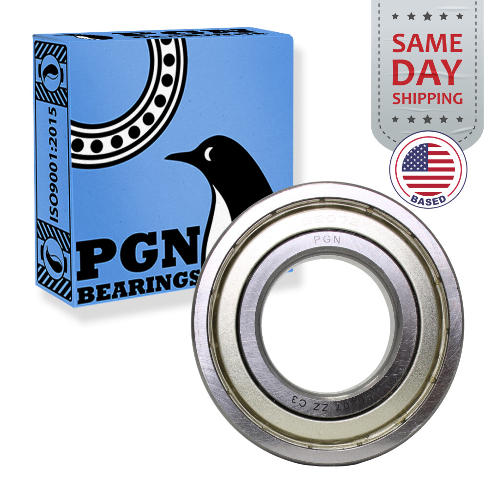 6207-ZZ Premium Metal Shield Ball Bearing C3 EMQ, 35x72x17, 6207 ZZ 6207z