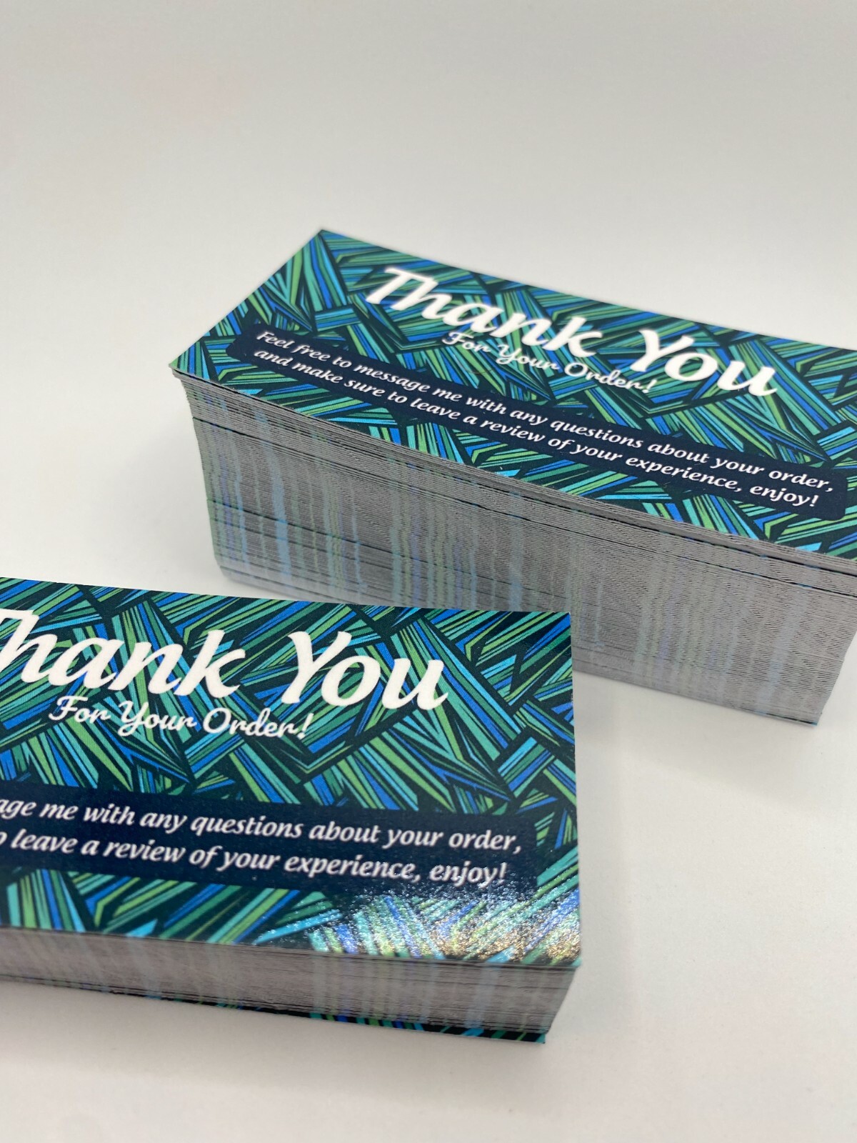 Small Business Thank You For Your Order Business Cards – 25/50/100/200 Pieces