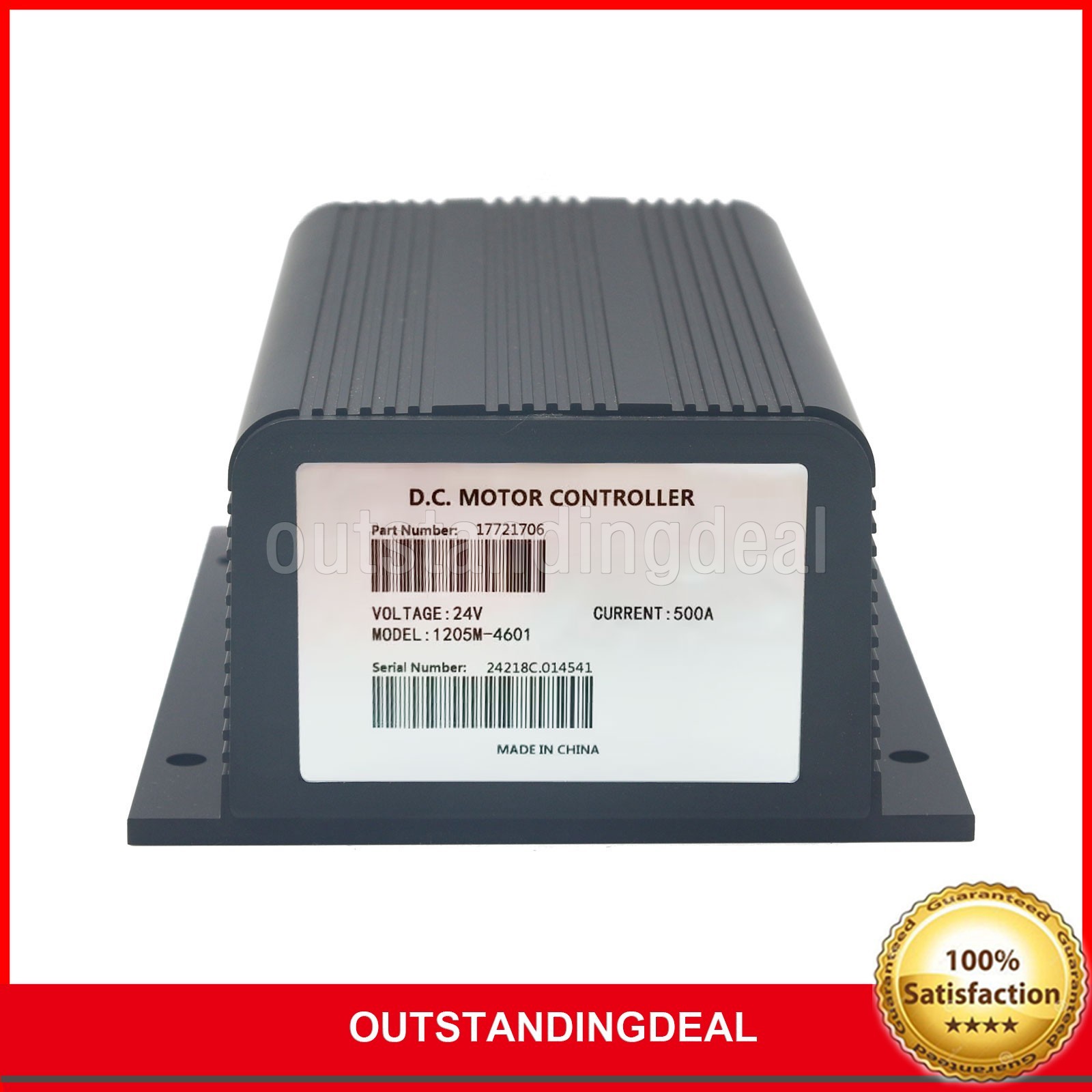 1205M-4601 24V Programmable Motor Controller for Curtis Van Tour Bus Patrol Car