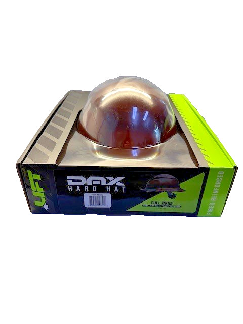 LIFT Safety HARD HAT, NEW! HDF-15NG DAX Natural, Full Brim w/ Ratchet Suspension