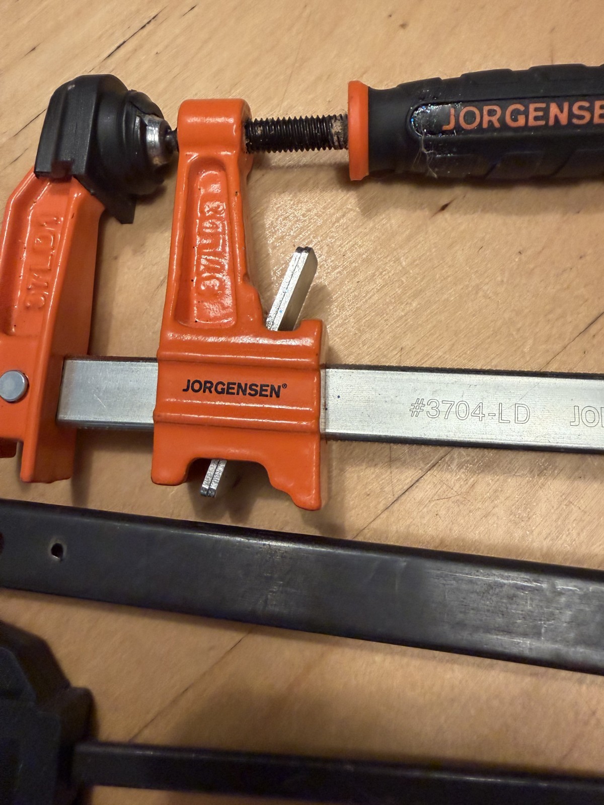 Lot of 5 Bar Clamps Jorgensen 37LD1 Great Neck Others