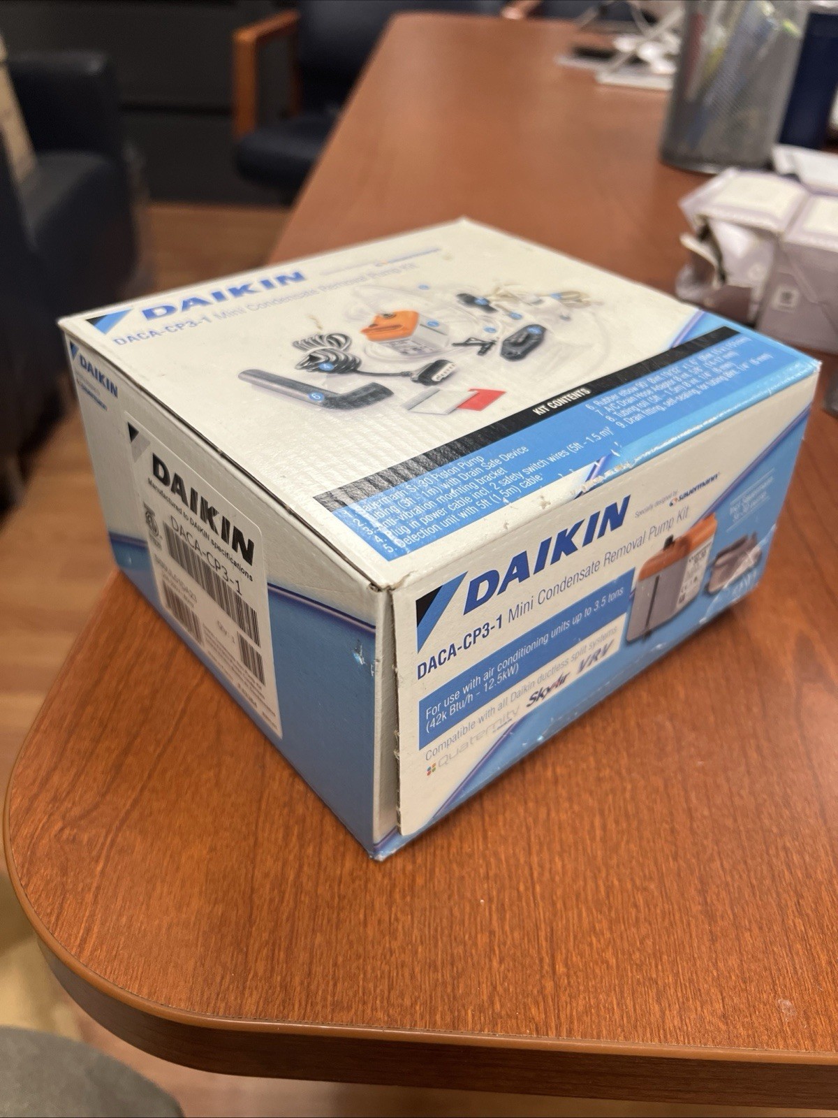 Daikin DACA-CP3-1 Mini Condensate Removal Pump Kit 208-230V 20 dBA SI30UL01DA23