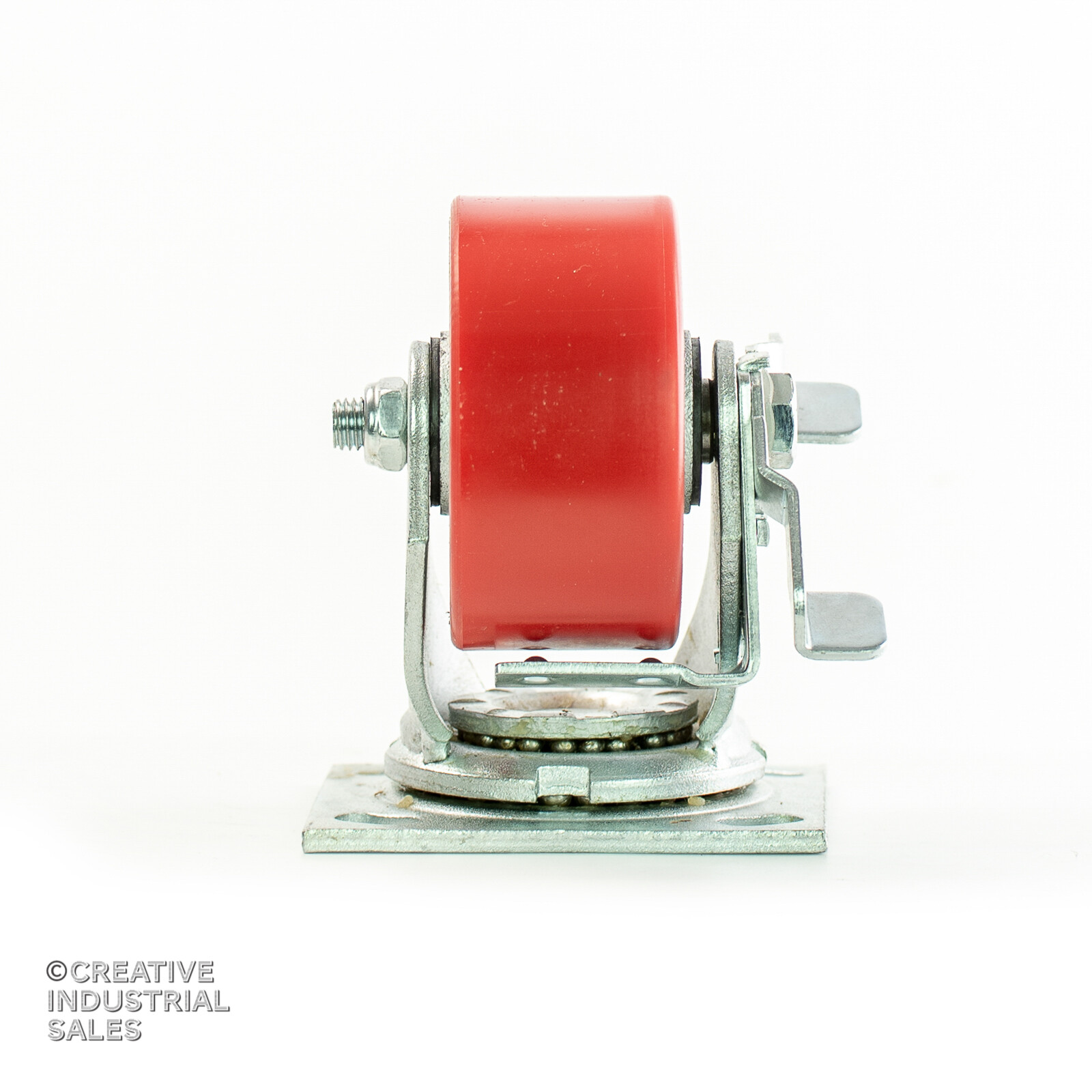 4″ x 2″ Swivel Caster Polyurethane Wheel w/ Brake(2) Rigid (2) 700lb ea Tool Box