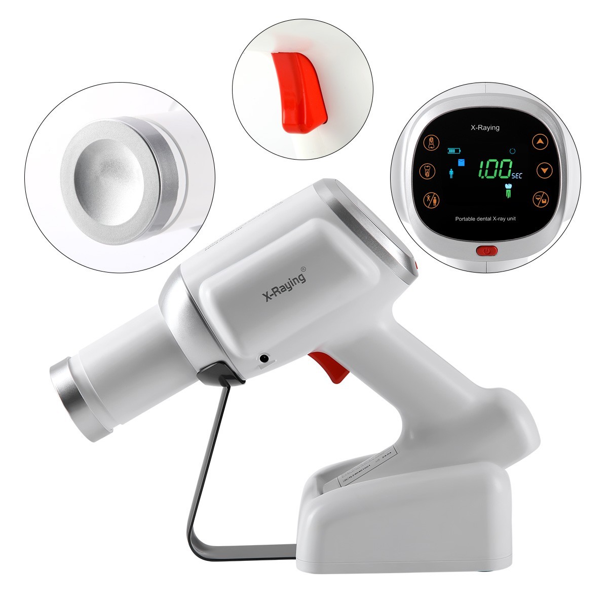 1 pc Dental Scatter Shield Ring Protective for Ray-500+Portable X-ray Machine