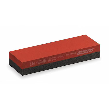 Norton Abrasives 61463685565 Combination Grit Benchstone, 8 In W, 2 In L, 1 In