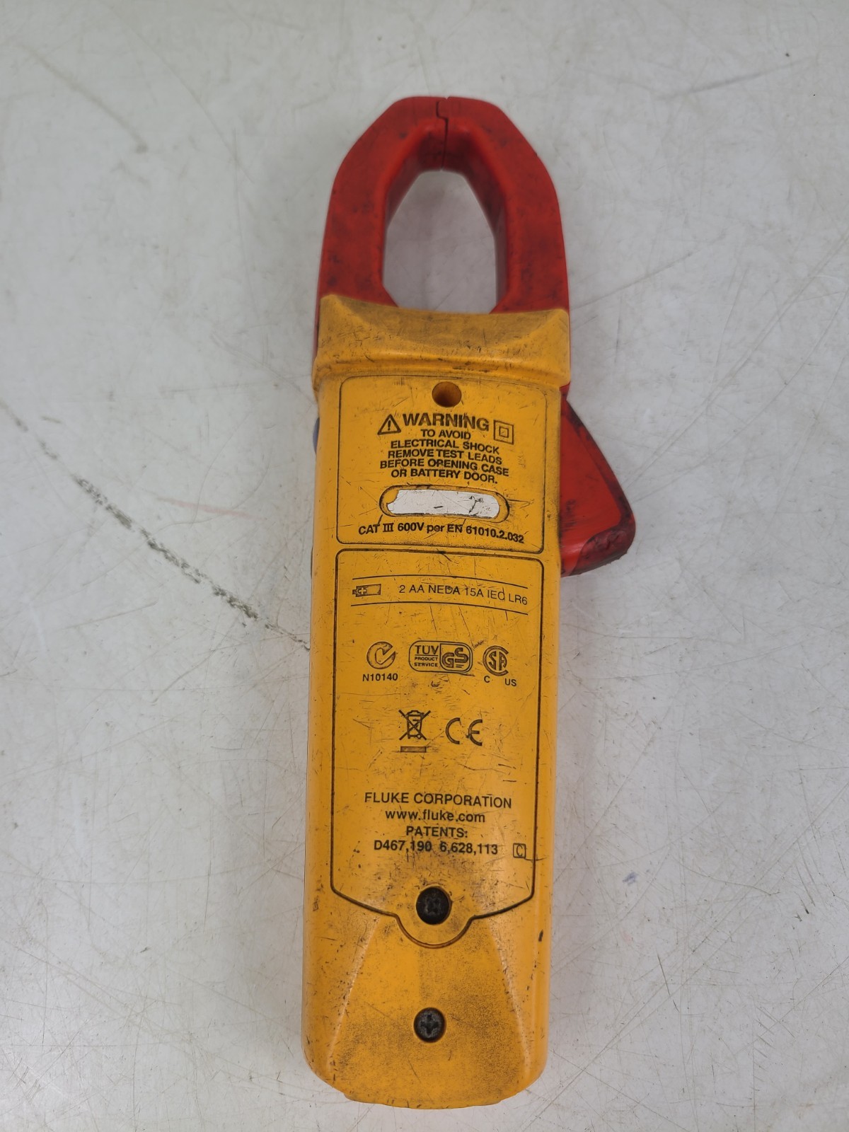 Fluke 337 True RMS Clamp Meter Multimeter (TESTED)