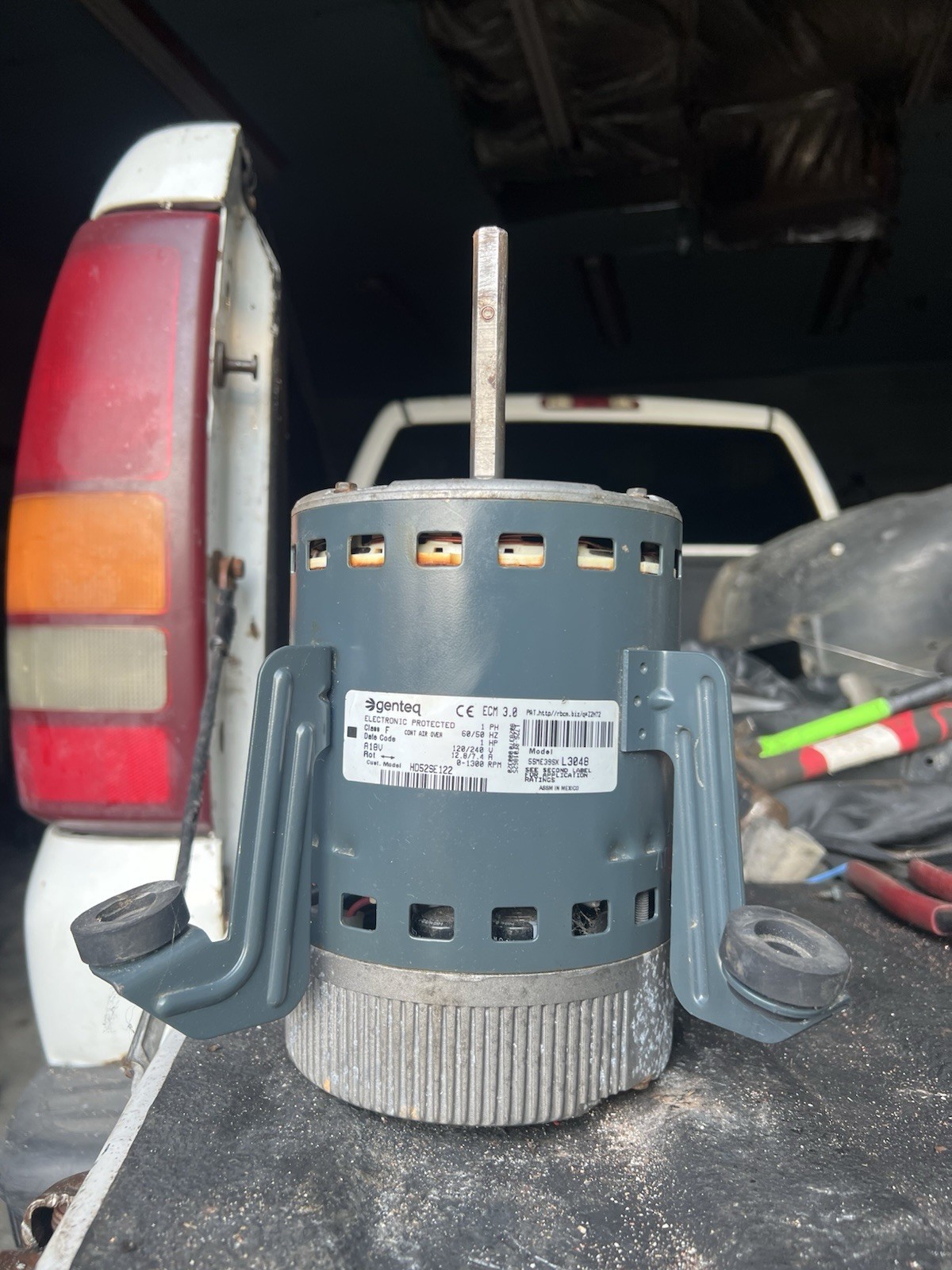 GENTEQ 5SME39SXL3048 ECM 3.0 Blower Motor 1HP 120/240V 1PH 1300RPM HD52SE122