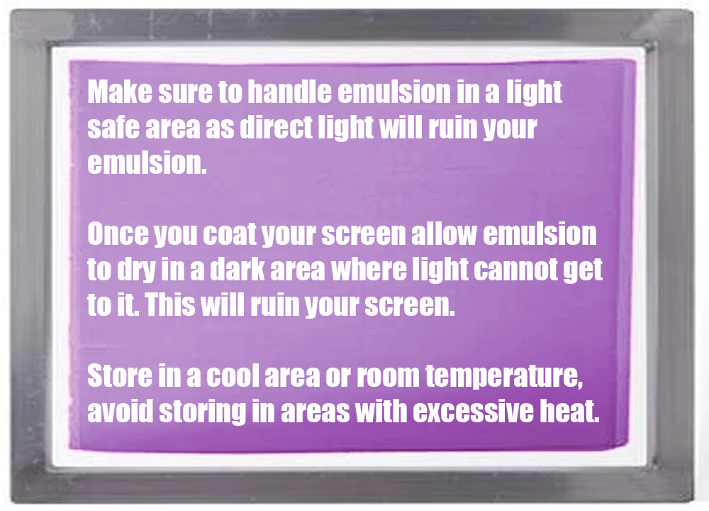 Ecotex® PWR – Pre-Sensitized Water Resistant Screen Printing Emulsion- 1 Pt.16oz