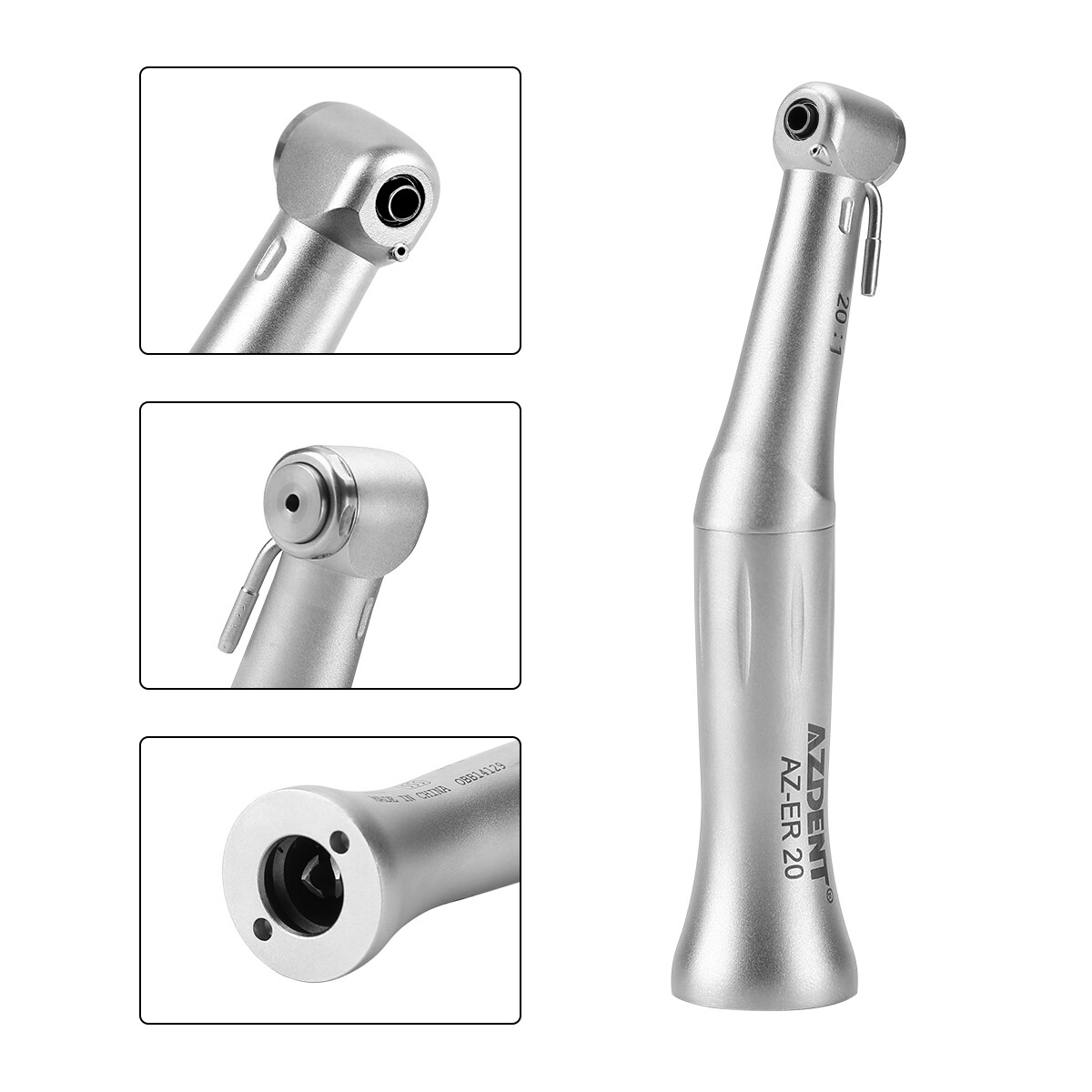 AZDENT Dental Implant Handpiece 20:1 (LED) Contra Angle Fit Surgical Motor