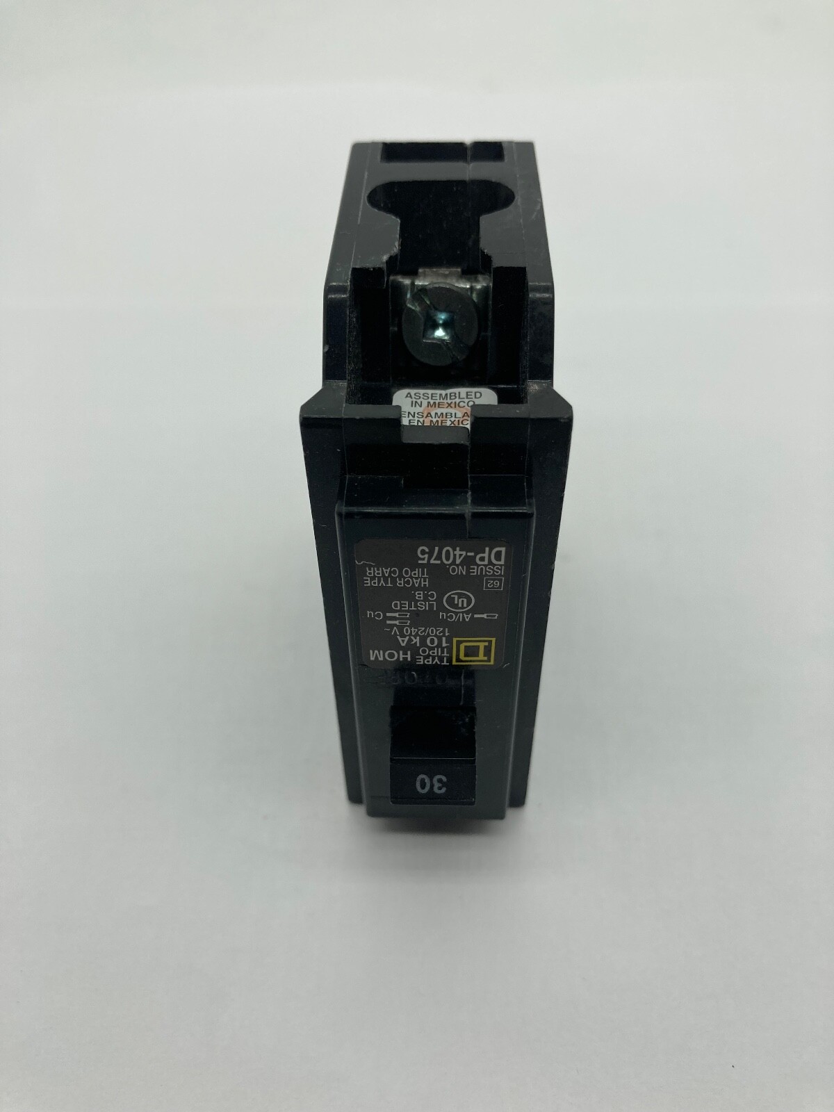 NEW Homeline HOM130 1 Pole 30A 120V Plug In HOM Square D Circuit Breaker No Box