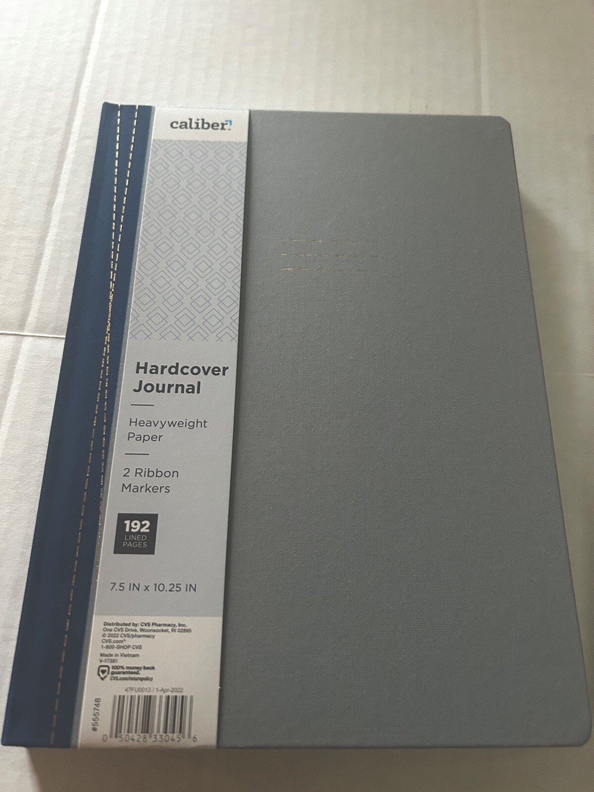 Caliber Hard Cover Journals Lot Of 2 192 Lined Pages 7.5”x10.25” Ribbon Markers