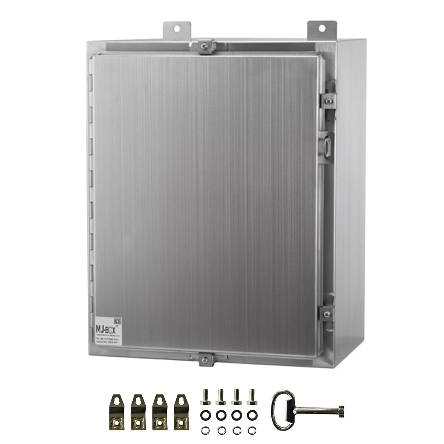 22×22×8″ 304SS Explosion Proof Box NEMA4X IP66 Indoor Outdoor Wall Mount