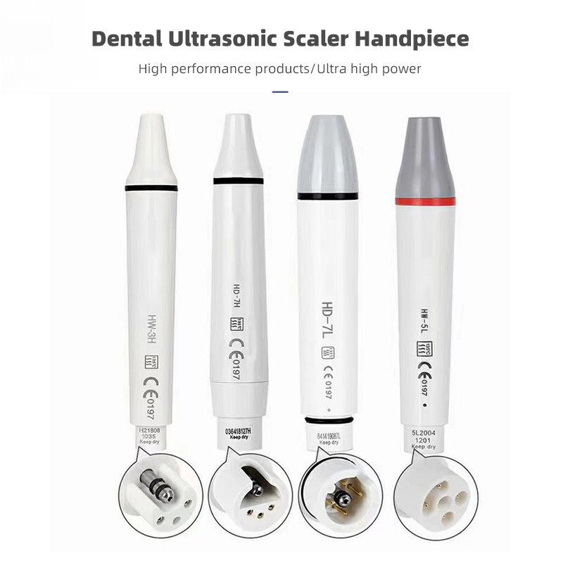 Dental Cleaning Machine Handle HW-5L Woodpecker With Light HW-3H Universal Adapt