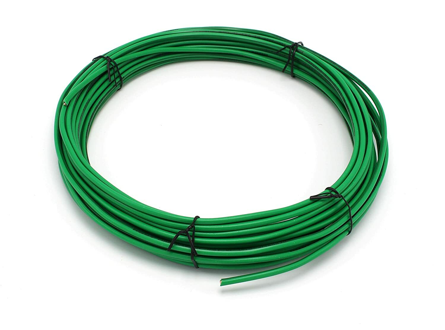 THHN / Building Wire – Green Jacket – 10 Gauge Solid Copper UL UV – 50 Ft