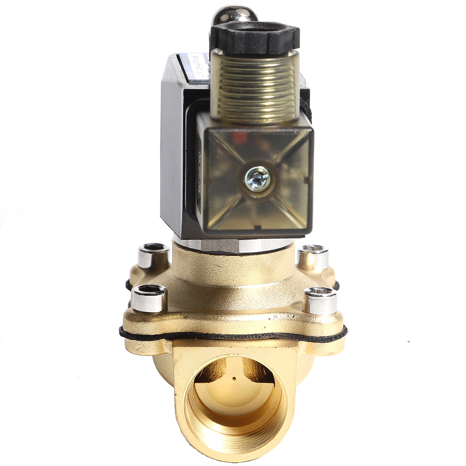 3/4″ Normally Closed Brass Solenoid Valve 110Volt AC Water Air Gas VITON DN16