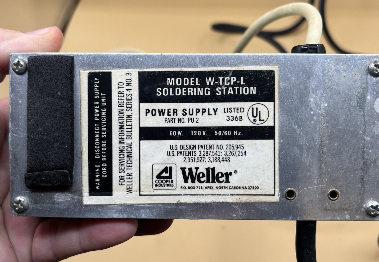 Weller Soldering Station W-TCP-L Soldering Gun Tool VTG