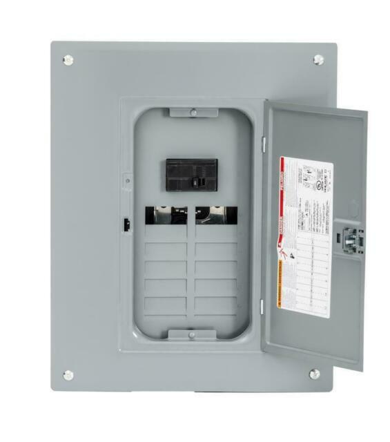 Square D HOM1224M100PC Homeline Indoor 100 Amp Main Breaker Load Center
