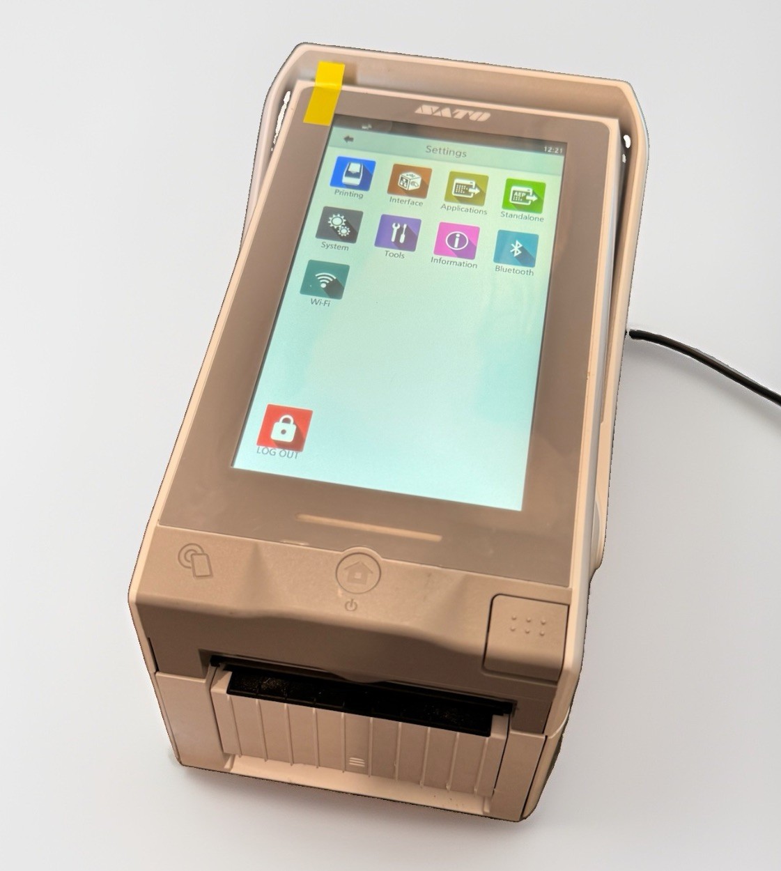 SATO FX3-LX Touchscreen Thermal Label Printer – USB Wi-Fi Bluetooth Ethernet