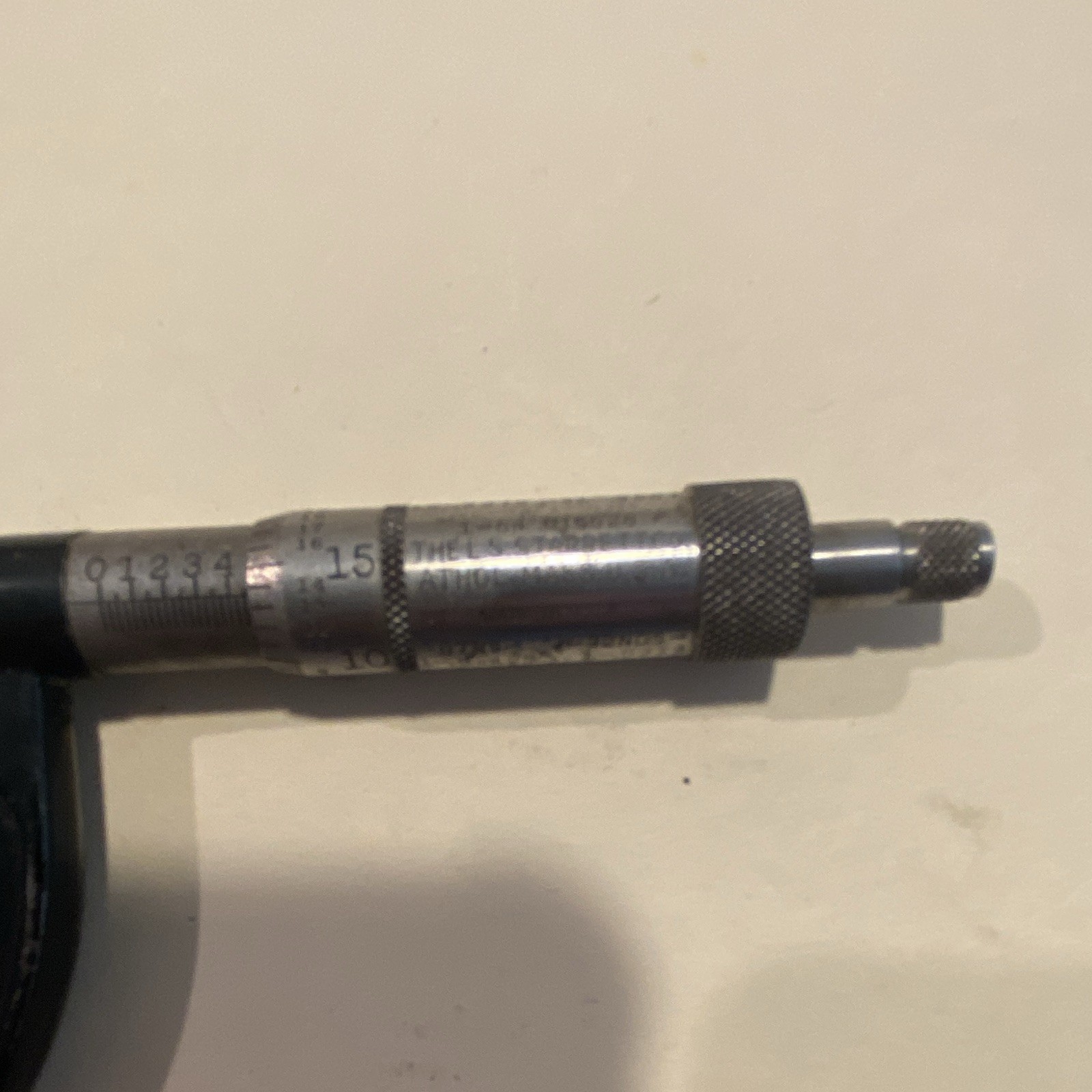 Starrett 230 Outside Micrometer 0-1 in Mechanical 0.001 in Resolution w/ Box