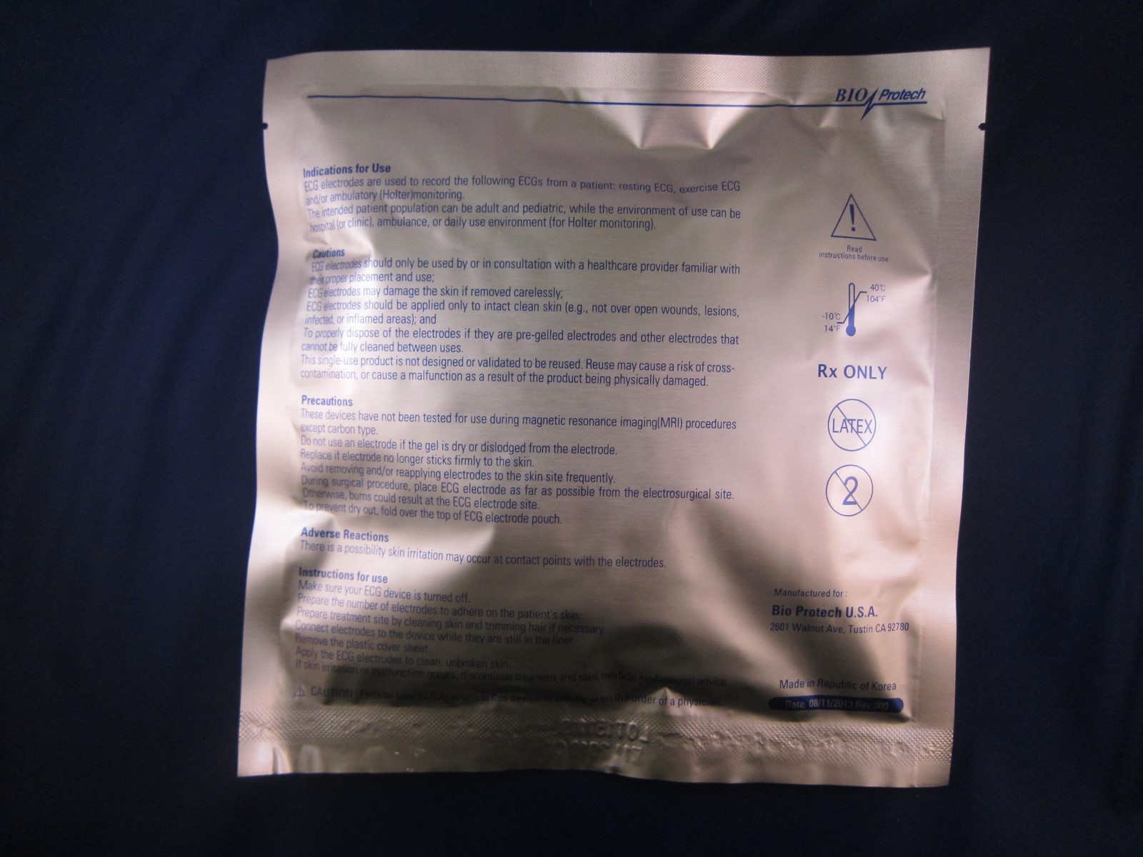 100 pcs one pouch ecg ekg electrodes foam 43*45 best price on eBay