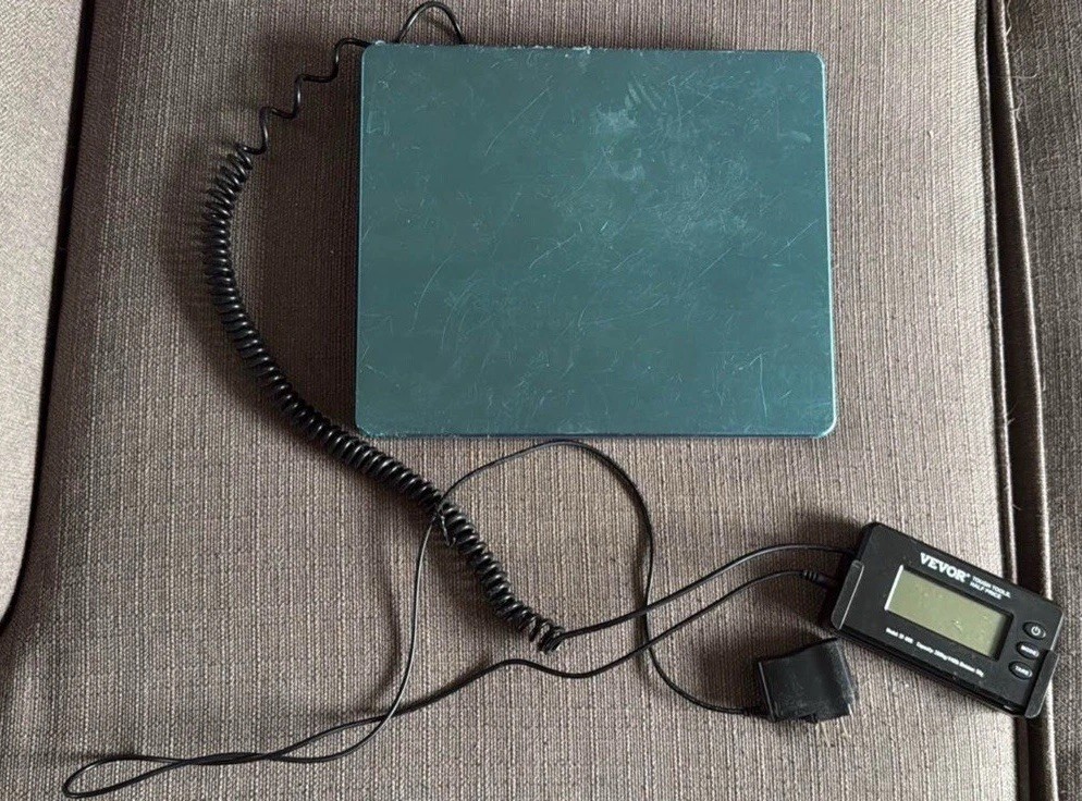 VEVOR Shipping Scale 200kg/440 lbs Digital Postal Scale AC/DC Package LCD