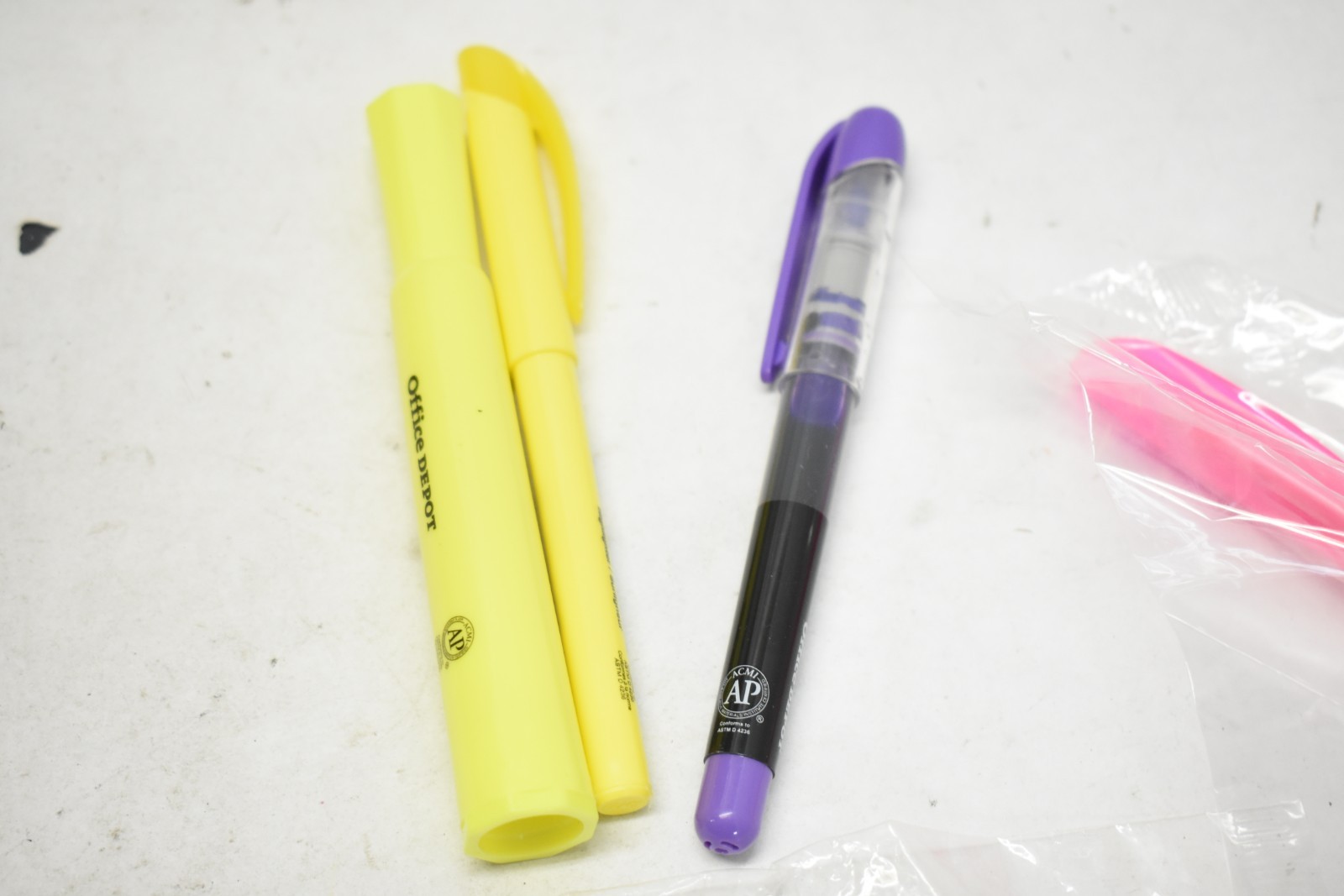 Wholesale Lot Highlighter Markers 5 Pounds Assorted Colors Tips Brands ~100