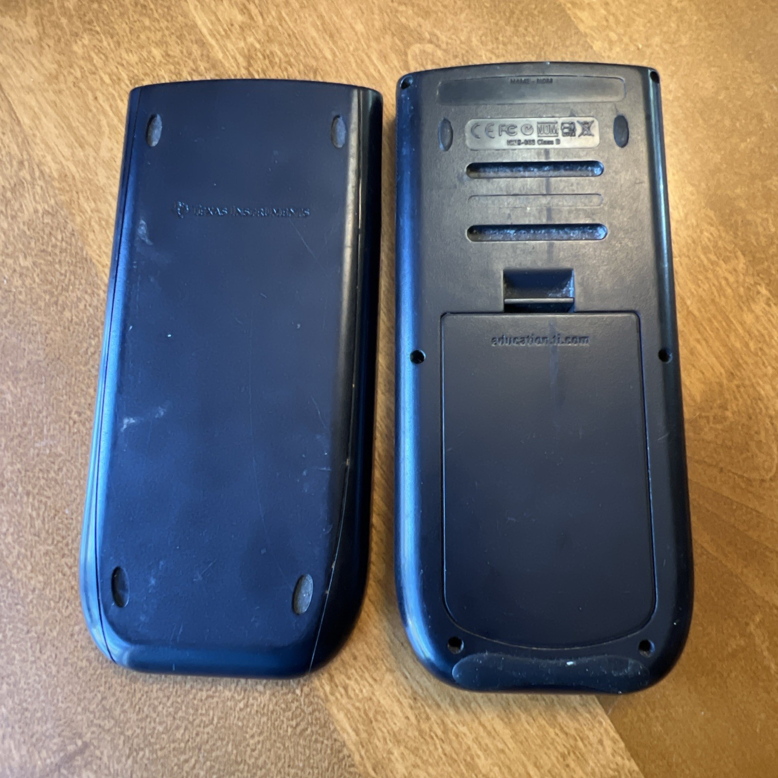 Texas Instruments TI-84 Plus Graphing Calculator With Cover Black and White