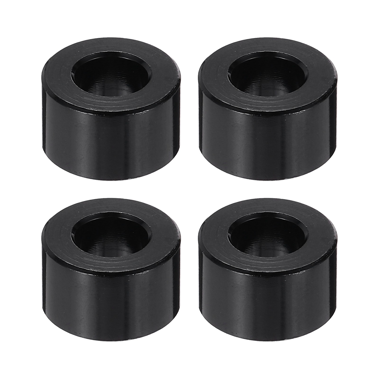 Aluminium Spacer, M5 3/16″ ID x 3/8″ OD x 1/4″ L, (Pack of 4)