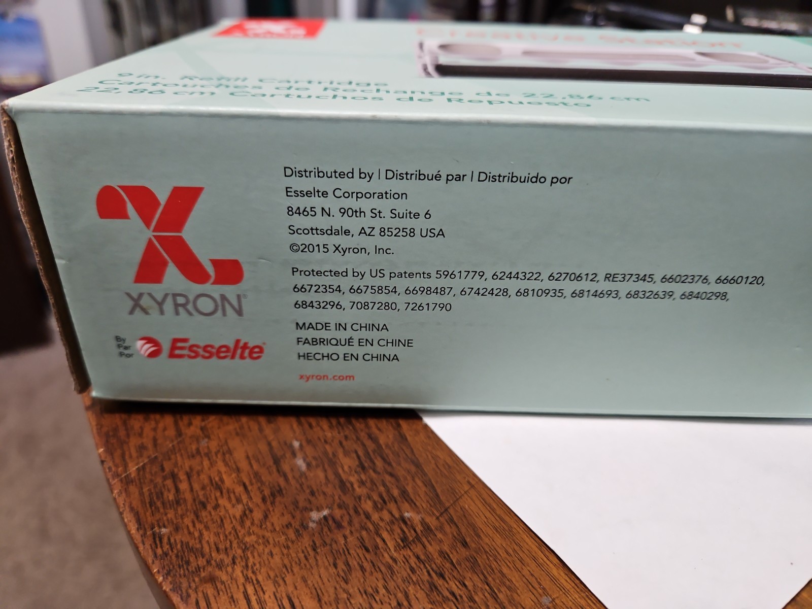 XYRON Creative Station Model: ‎LM907-10 9in Refill Cartridge Laminate Magnet NIB