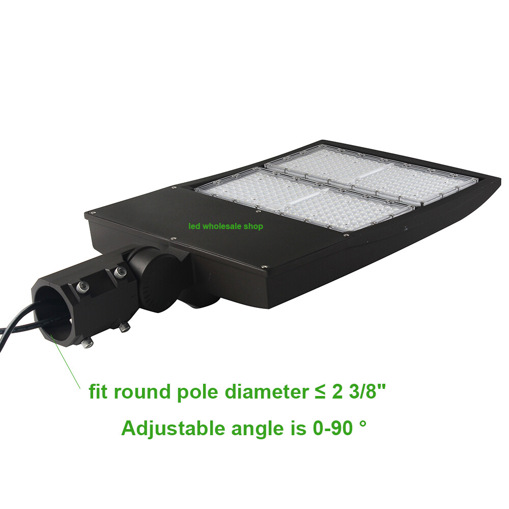 200W LED Shoebox Parking Lot Pole Area Lights Replace 600W MH/HPS 5000K 27000LM