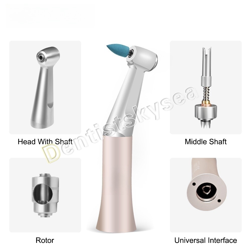 Dental 1:1 Low Speed Contra Angle Handpiece Implant For ø2.35mm Bur FX205 E-Type