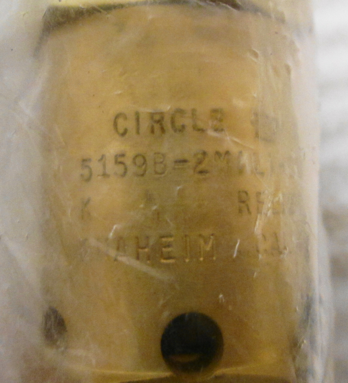 Circle Seal 5139B-2M (L) -2400 Relief Valve HR6