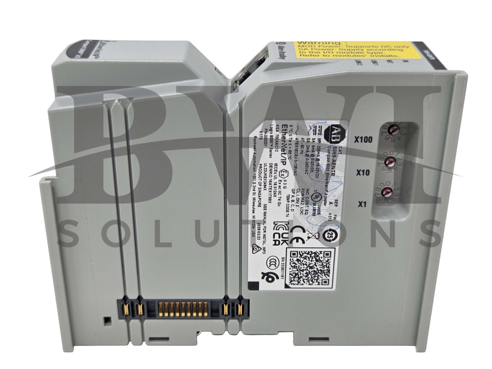 NEW Allen Bradley 5069-AENTR /A Logix 5000 EtherNet/IP Adapter 5069AENTR