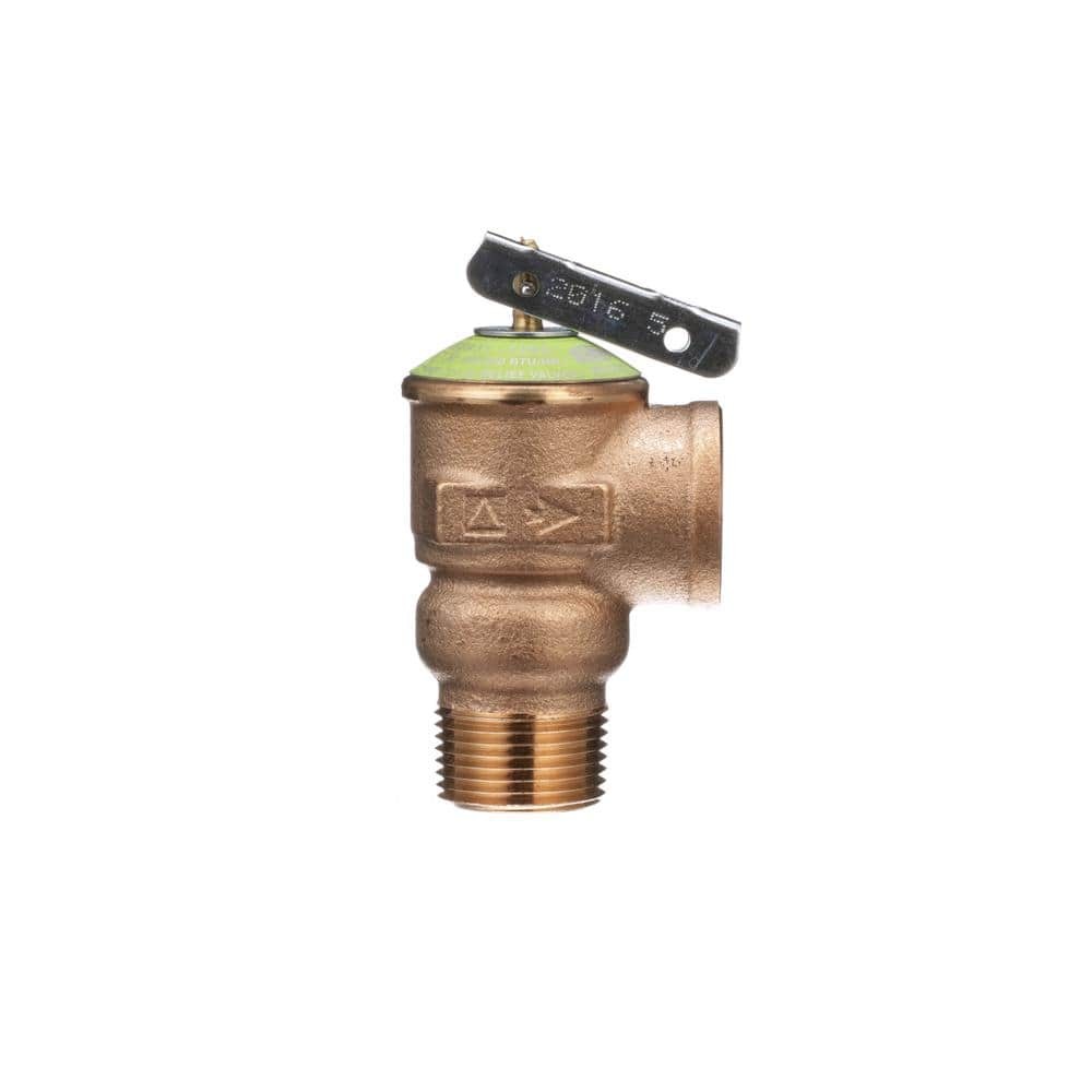 Wilkins 3/4 in. 30 PSI Brass Relief Valve