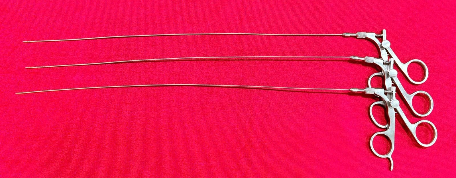 3pc-Hysteroscopy Flexible Scissor/Biopsy/Alligator 5fr 40cm Reusable Instruments
