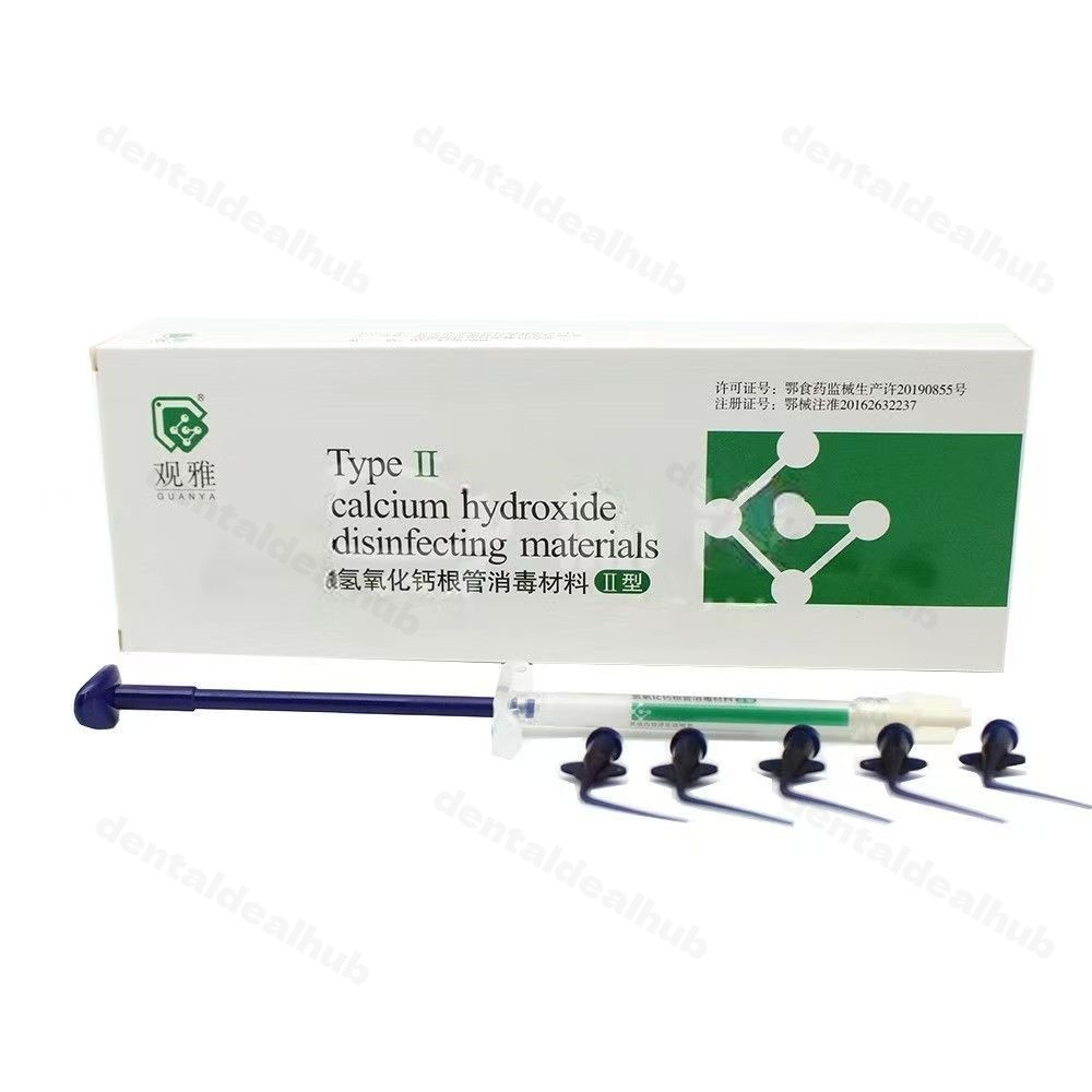 Guanya Calcium Hydroxide Root Canal Disinfectant 2g Paste II Iodoform