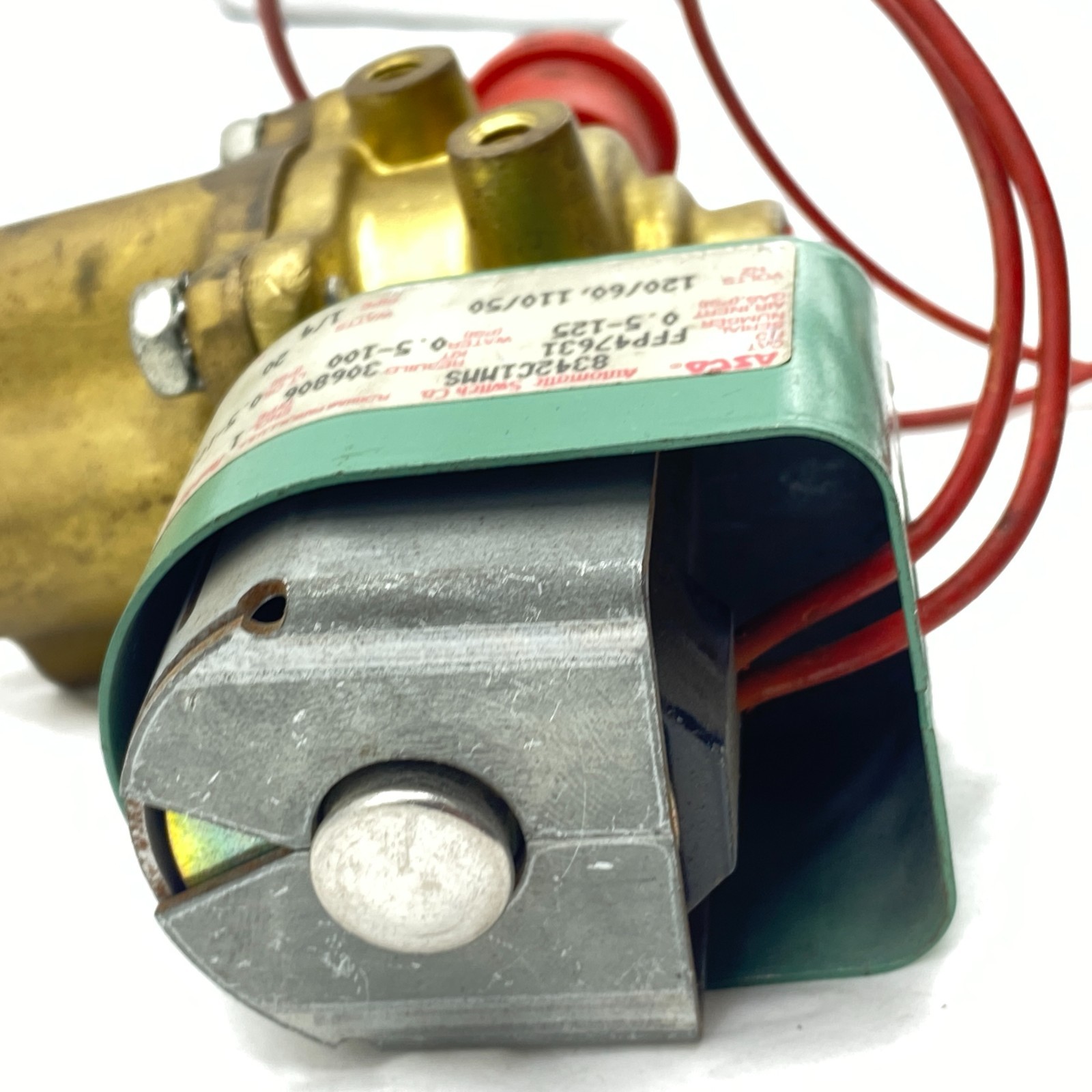 ASCO 8342C1MMS SOLENOID VALVE RED-HAT FFP47631 120/110VOLTS 50/60HZ 20WATTS